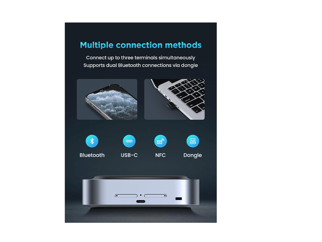 مكبر صوت مؤتمرات Enther&MAXHUB BM35 مزود بـ 8 ميكروفونات، التقاط صوتي معزز بزاوية 360 درجة، تقليل الضوضاء، مكبر صوت بلوتوث مكبر صوت مؤتمرات Enther&MAXHUB BM35 مزود بـ 8 ميكروفونات، التقاط صوتي معزز بزاوية 360 درجة، تقليل الضوضاء، مكبر صوت بلوتوث